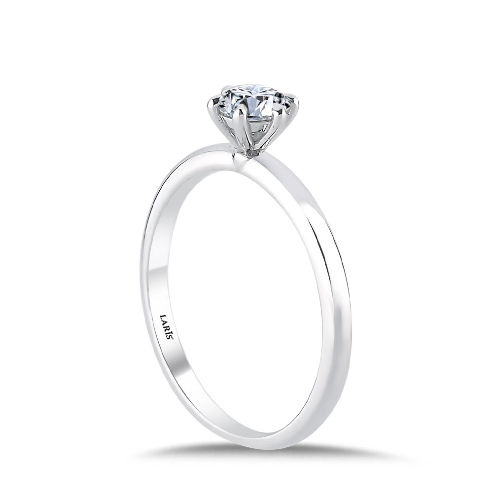 Tektaş Yüzükler 0,40 Karat Pırlanta TiffanyTektaş Yüzük