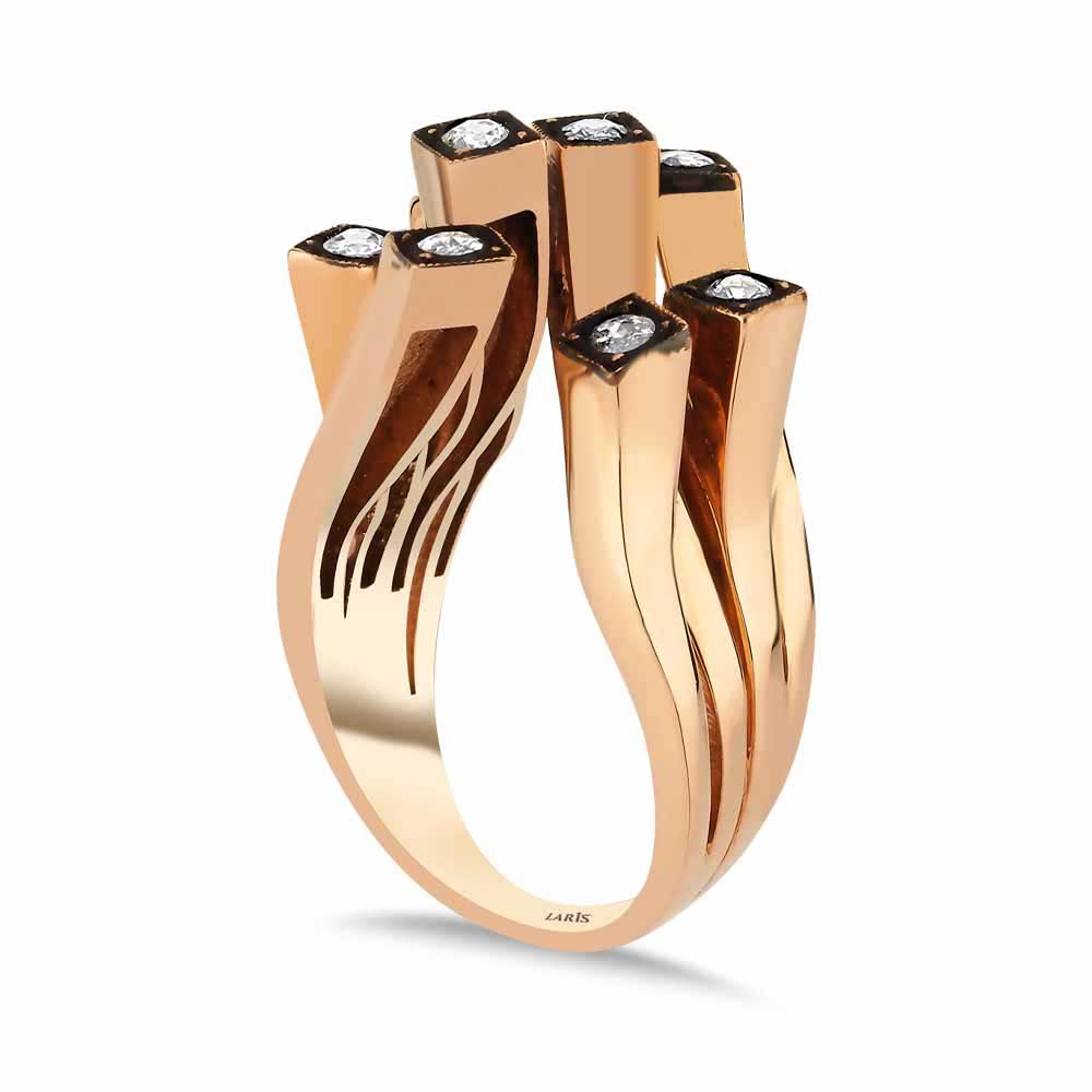 0,30 Karat Elmas Fantezi Yüzük