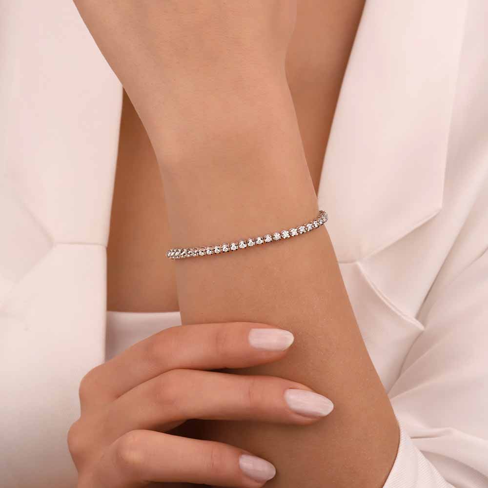 1,78 ct. Pırlanta Su Yolu Bileklik