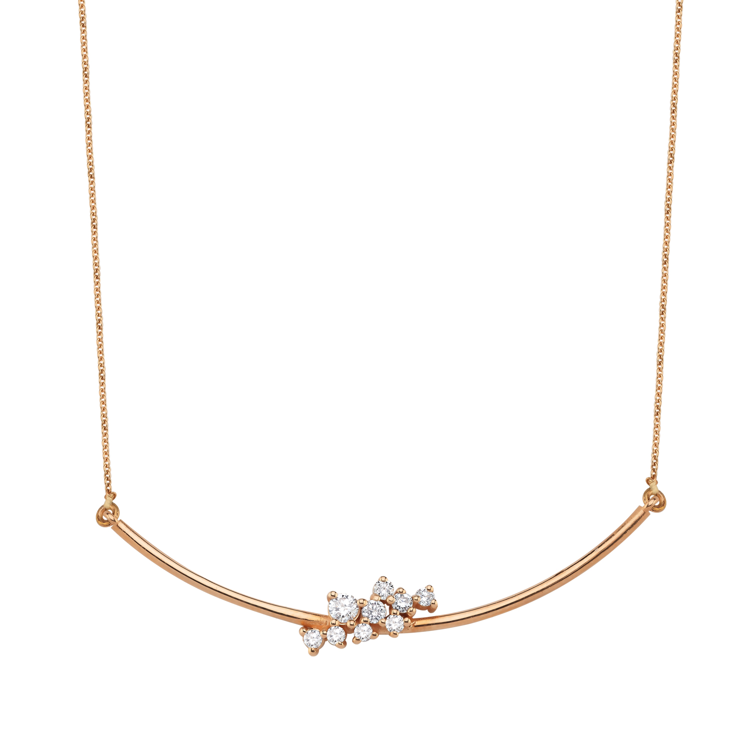 0,21 Karat Pırlanta Tasarım Kolye