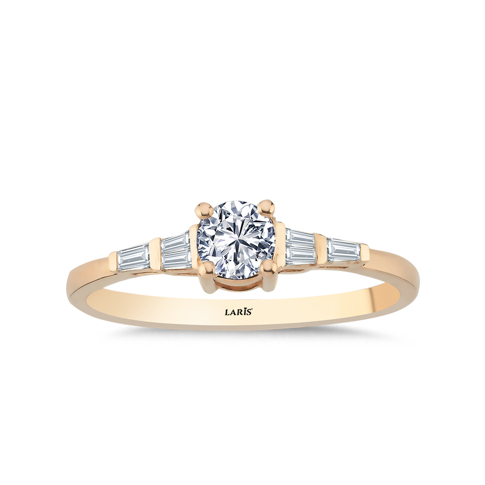 Vintage Yüzükler 0,40 Karat Pırlanta Vintage Amores Yüzük