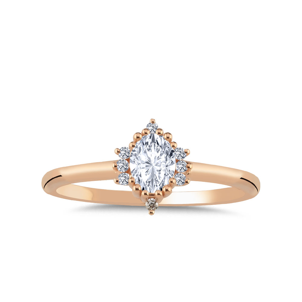 Vintage Yüzükler 0,35 Karat Pırlanta Yüzük