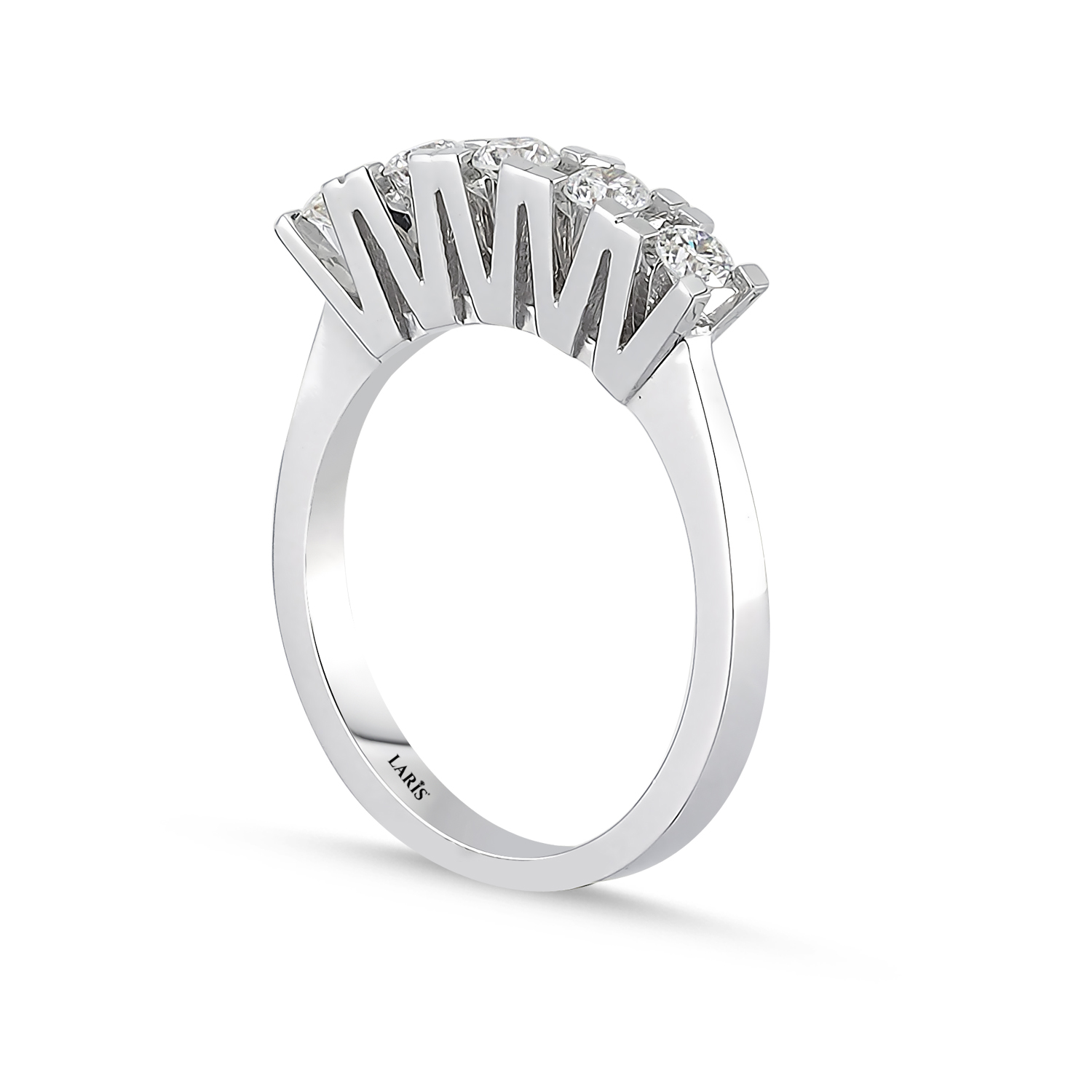 Beştaş Yüzükler 0,48 Karat Pırlanta Beştaş Yüzük