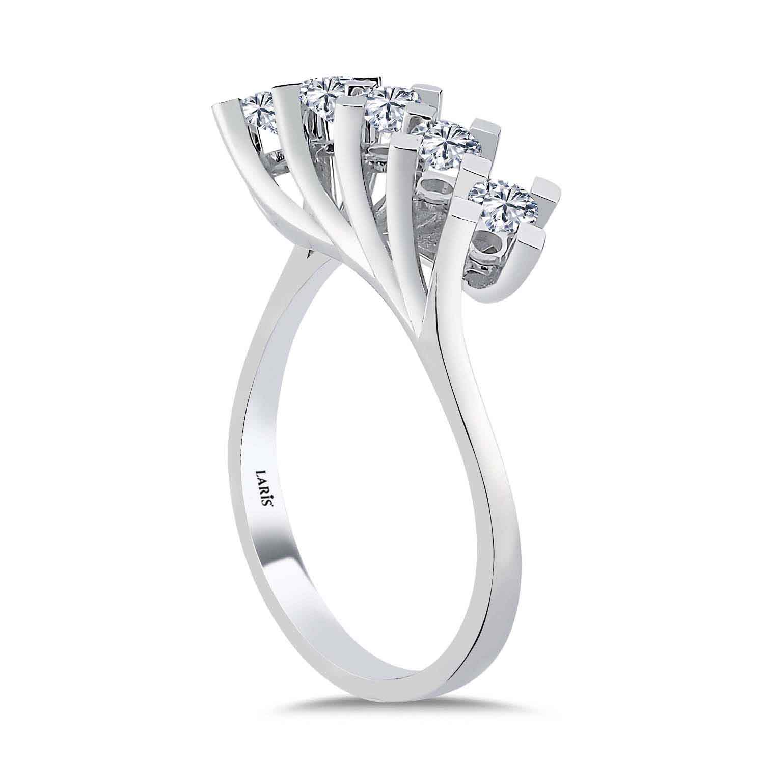 Beştaş Yüzükler 0.60 Karat Pırlanta Zenith Beştaş Yüzük