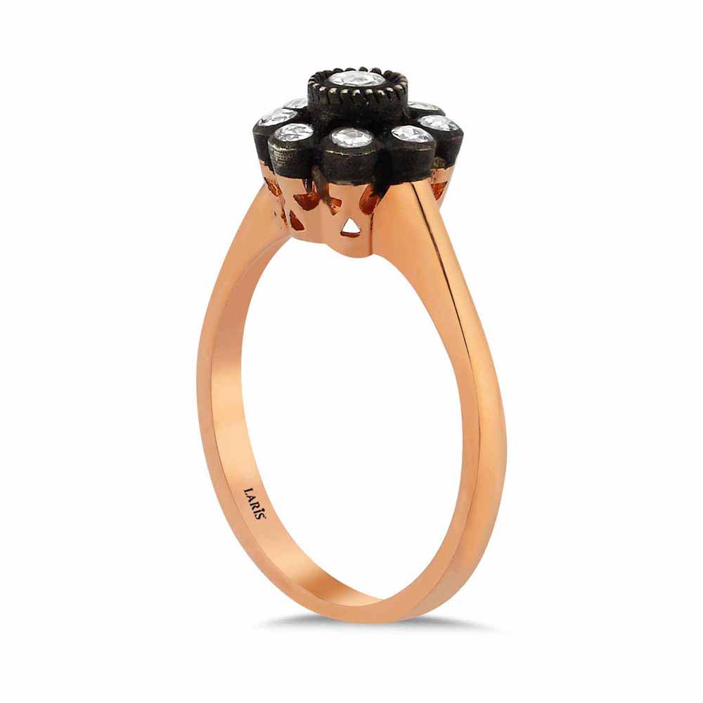 0.20 Karat Elmas Gül Yüzük