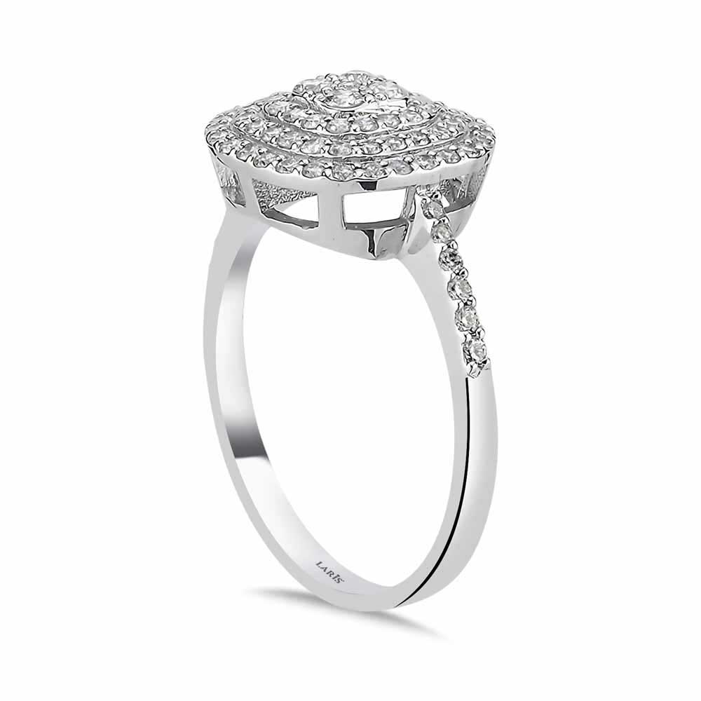 0,58 Karat Pırlanta Coronet Yüzük