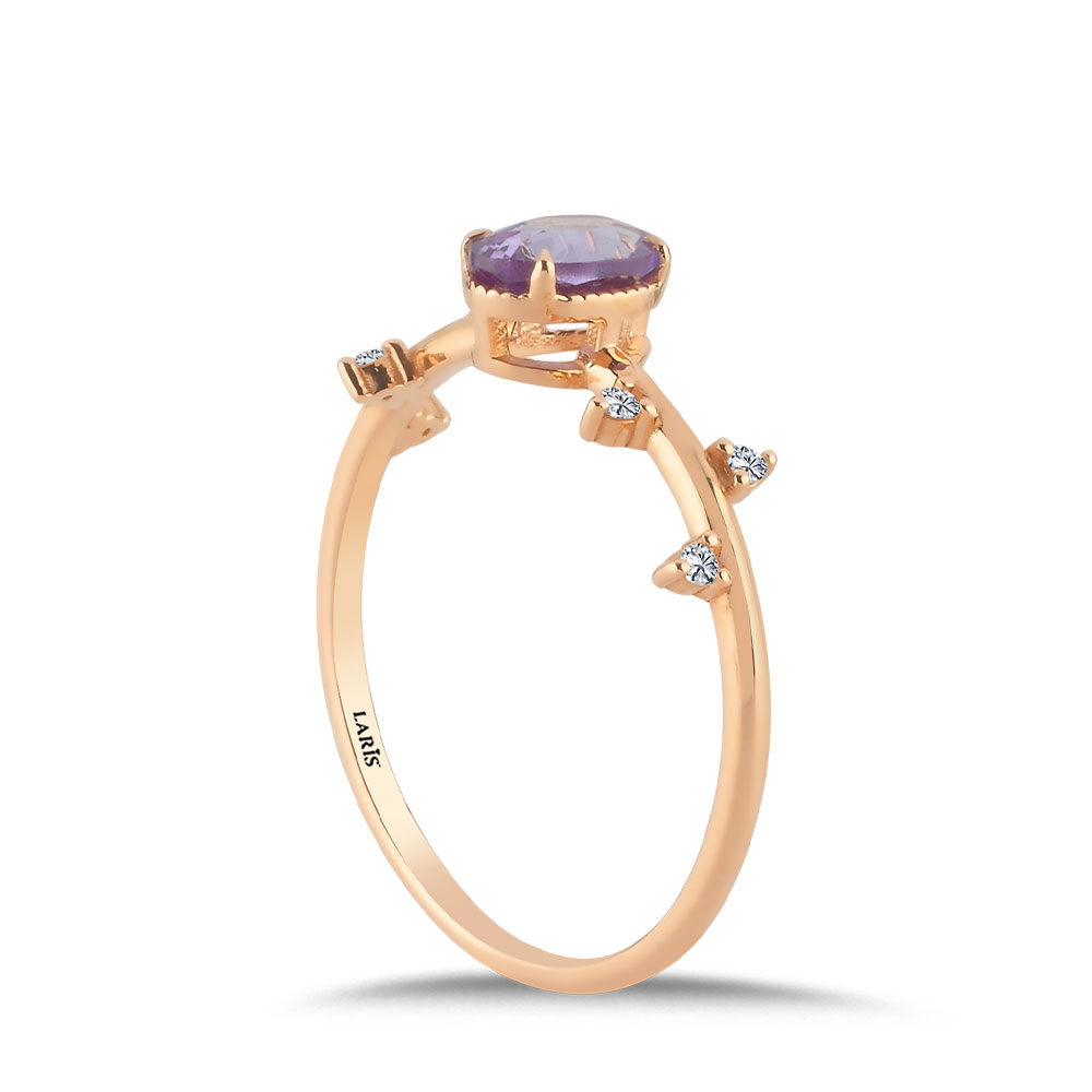 Vintage Yüzükler 1,05 Karat Pırlanta Vintage Alexandrit Yüzük