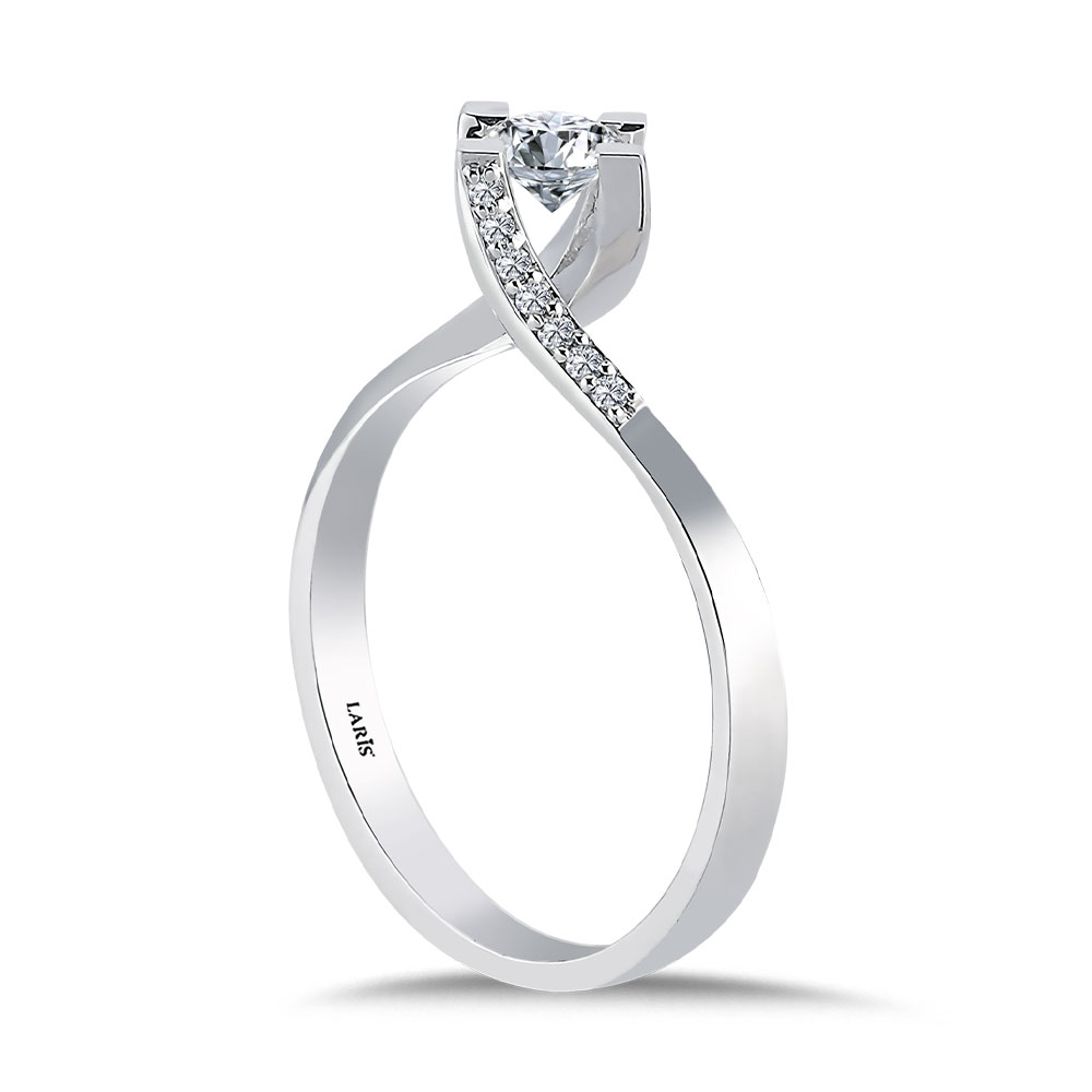 Tektaş Yüzükler 0,36 Karat Pırlanta Tektas Yüzük