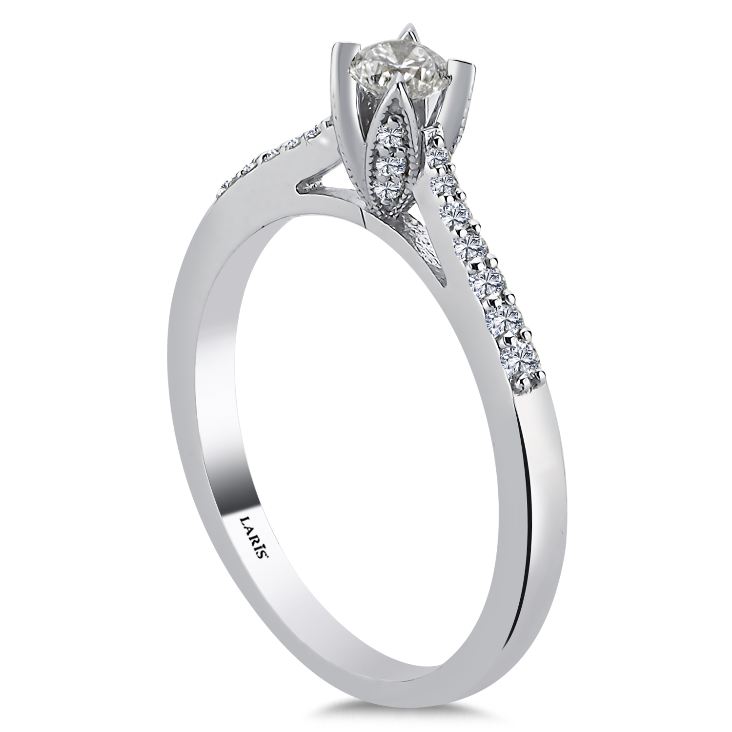 Tektaş Yüzükler 0,41 Karat Pırlanta Precious Tasarım Tektaş Yüzük