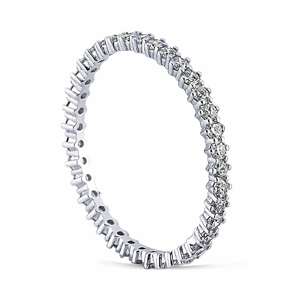 Tamtur / Yarımtur Yüzükler 0,50 Karat Pırlanta Tamtur Yüzük