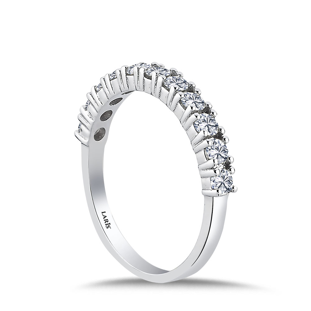 Tamtur / Yarımtur Yüzükler 0,60 Karat Pırlanta Yarımtur Yüzük