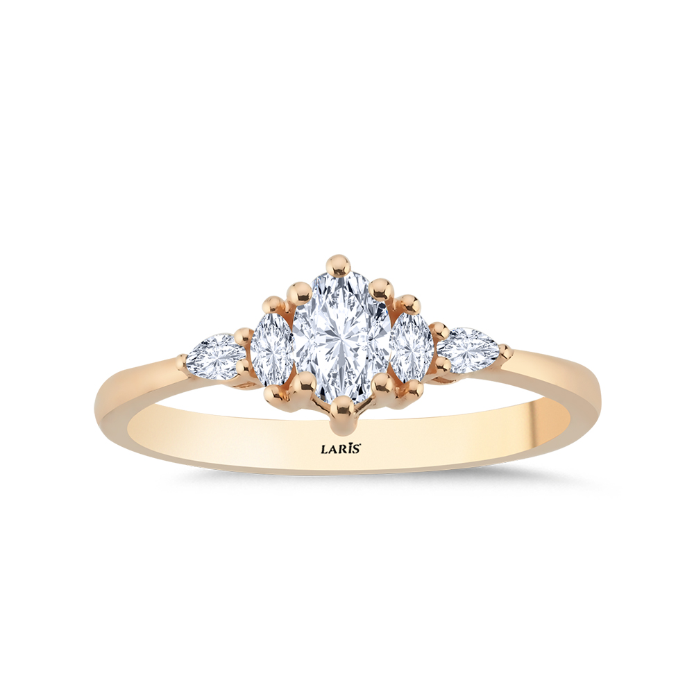 Vintage Yüzükler 0,44 Karat Pırlanta Yüzük