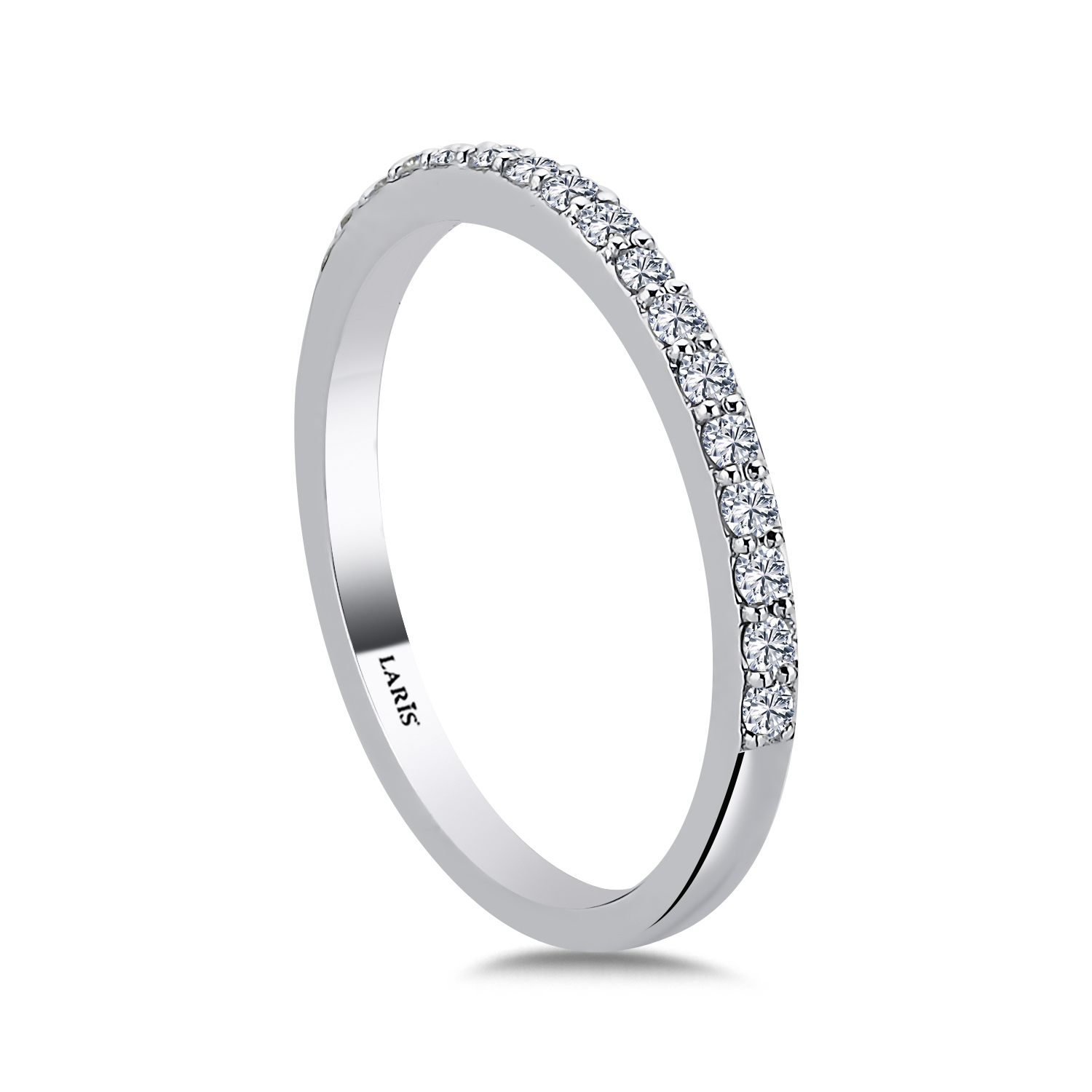 Tamtur / Yarımtur Yüzükler 0,25 Karat Pırlanta Yarımtur Velvet Yüzük