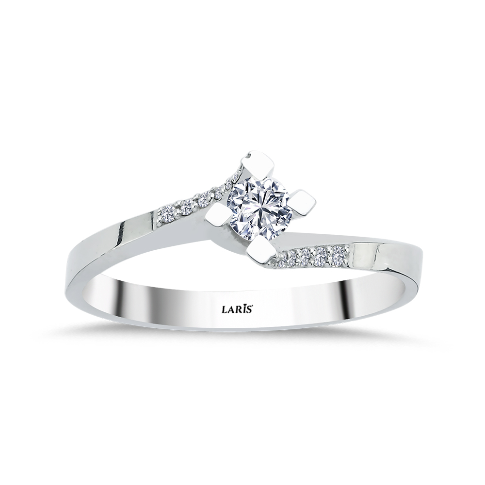 Özel Tasarım Yüzükler 0,26 Karat Pırlanta Yüzük