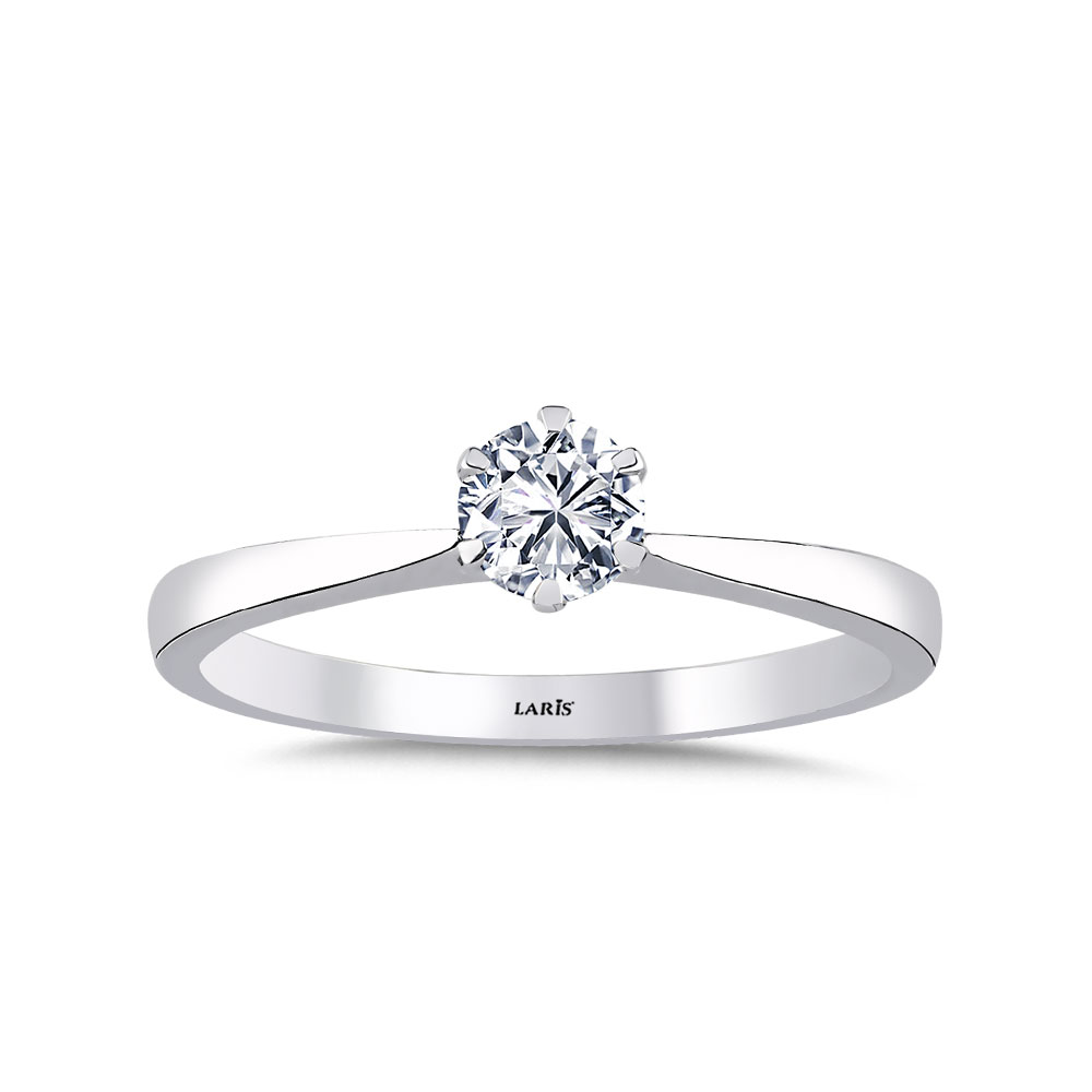 Tektaş Yüzükler 0,30 Karat Pırlanta Tektas Yüzük