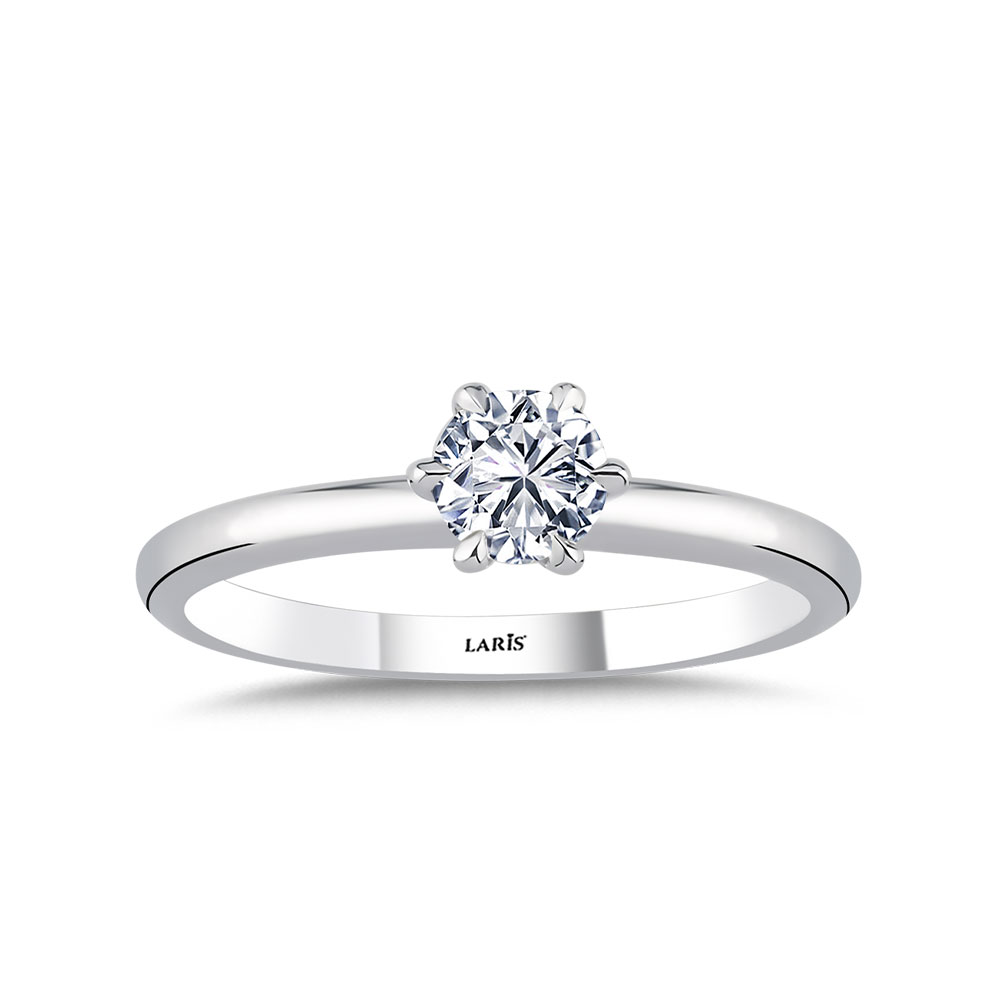 Tektaş Yüzükler 0,40 Karat Pırlanta TiffanyTektaş Yüzük